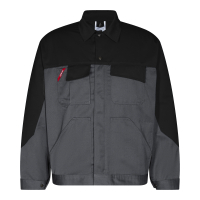 ENGEL Enterprise bomuld jakke Grå/Sort 1600-570