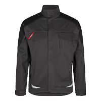 ENGEL Galaxy bomuld arbejdsjakke Antrazitgrå/Sort 1850-570