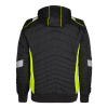 ENGEL Cargo quiltet jakke Sort/Gul 1870-224