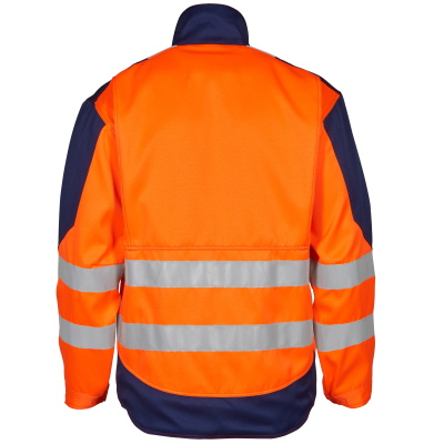 ENGEL Safety+ EN ISO 20471 Multinorm Inherent jakke Orange/Marine 1285-830