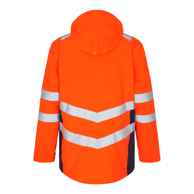 ENGEL Safety parka skaljakke Orange/Blue ink 1145-930