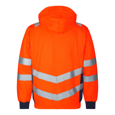 ENGEL Safety pilotjakke Orange/Blue ink 1246-930