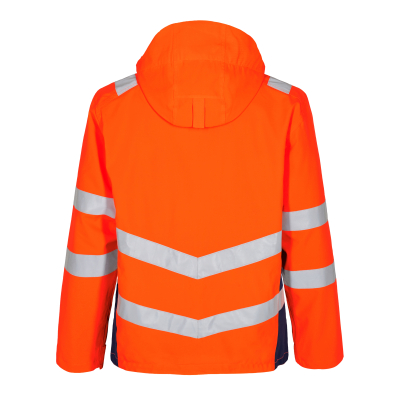 ENGEL Safety skaljakke Orange/Blue ink 1146-930